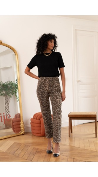 Jean Solange droit leopard