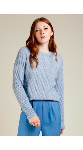 Pull motif geometrique