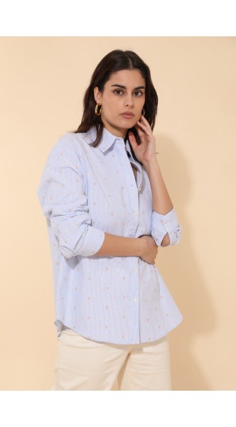 CHEMISE À RAYURES