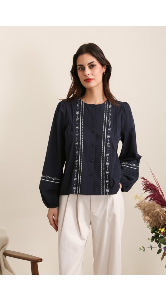 BLOUSE BRODÉE