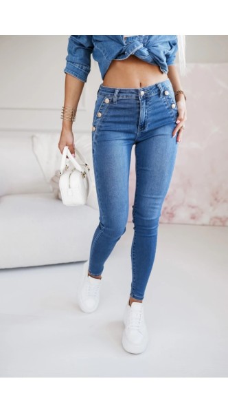 Jean skinny push up  grande taille