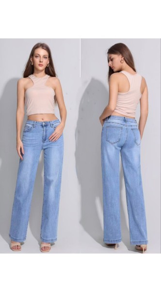 Jean large grande taille