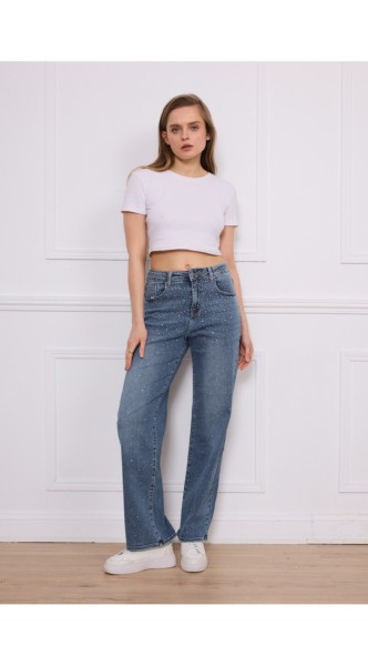 Jean Wide leg strasse