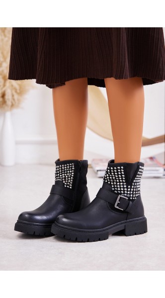 Bottines plates